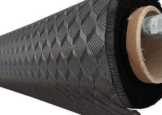 3k 240gsm 3D(cube shape)  pattern jacquard carbon fiber fabric with 1.5 wide x1m